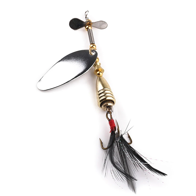 1pc 9cm12g Sequin Metal Road Runner Fake Bait Popular Cross-Border Goods Fishing Supplies 
1pc 9cm12g Sequin Metal Road Runner Fake Bait Popular Cross-Border Goods Fishing Supplies