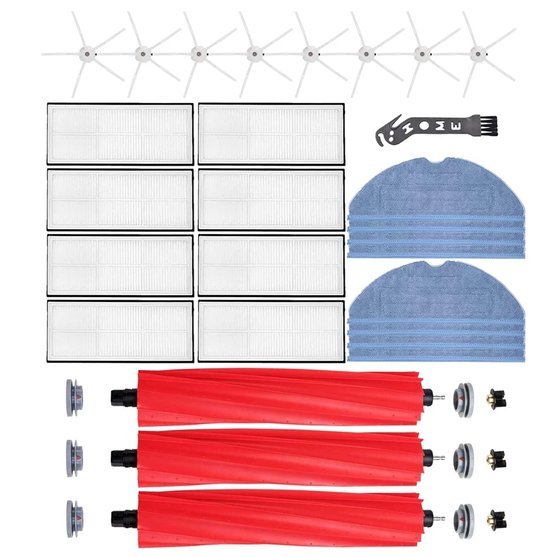HEPA Filter Mop Cloth Main Side Brush For Xiaomi Roborock S7 T7S T7S Plus Robot Vacuum Cleaner Parts
HEPA Filter Mop Cloth Main Side Brush For Xiaomi Roborock S7 T7S T7S Plus Robot Vacuum Cleaner Parts