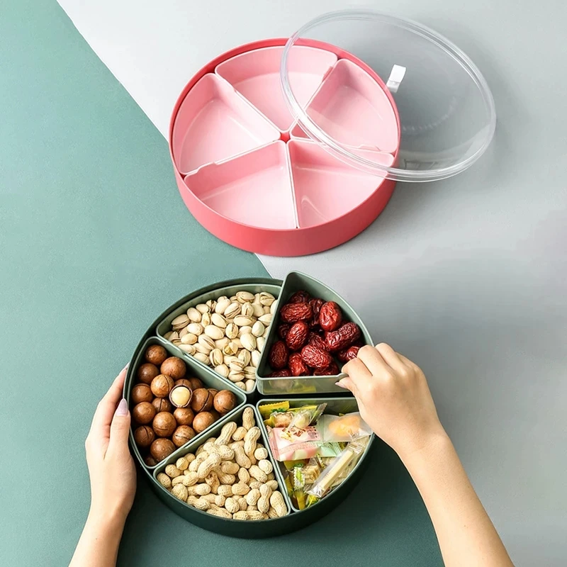 Snack Storage Box Food Dried Fruit Plate With Compartment Lid Living Room Desktop Storage Tray Party Wedding Gift Home Organizer
Snack Storage Box Food Dried Fruit Plate With Compartment Lid Living Room Desktop Storage Tray Party Wedding Gift Home Organizer