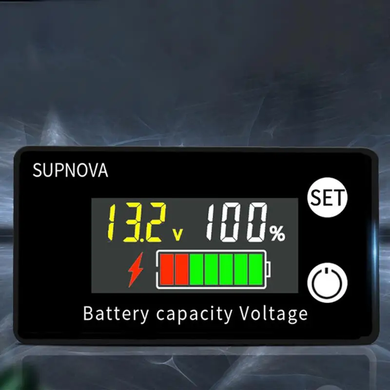 Car Voltmeter Digital Display 8-100V Electric Vehicle Voltage Meter Head 8-100V Lead-Acid Lithium Storage Power Testing
Car Voltmeter Digital Display 8-100V Electric Vehicle Voltage Meter Head 8-100V Lead-Acid Lithium Storage Power Testing
