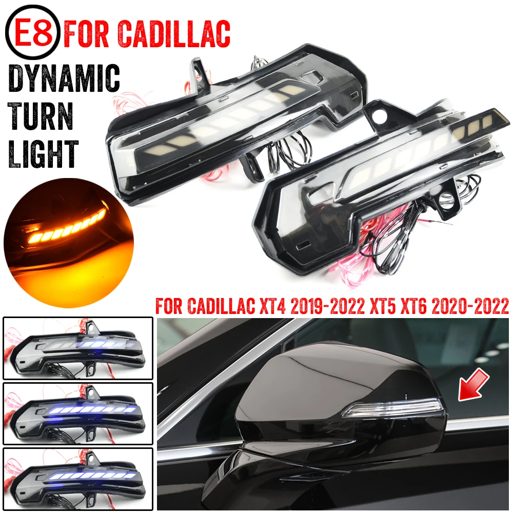 2 шт. для Cadillac XT4 XT5 XT6 2019-2022 светодиодный, боковое крыло, зеркало заднего вида, индикатор, поворотник, ретранслятор, динамический сигнал поворота
2 шт. для Cadillac XT4 XT5 XT6 2019-2022 светодиодный, боковое крыло, зеркало заднего вида, индикатор, поворотник, ретранслятор, динамический сигнал поворота