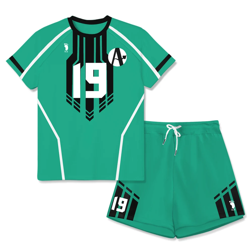 Haikyuu Komori Motoya Cosplay Costume TEAM A N0 19 T-shirt Shorts Uniform Sportwear Set
Haikyuu Komori Motoya Cosplay Costume TEAM A N0 19 T-shirt Shorts Uniform Sportwear Set