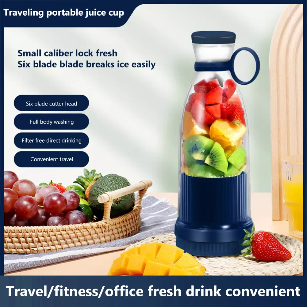Juice Maker Machine USB Rechargeable Multifunctional Mini Fruit Mixers Lightweight Leakproof Travel Outdoor Supplies
Juice Maker Machine USB Rechargeable Multifunctional Mini Fruit Mixers Lightweight Leakproof Travel Outdoor Supplies