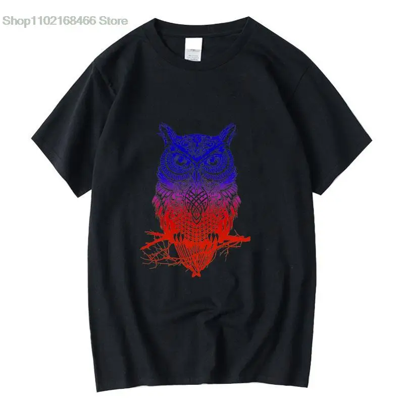Men's T-shirt 100% cotton casual funny owl Print loose o-neck cool t shirt for men short sleeve t-shirt male tops tees
Men's T-shirt 100% cotton casual funny owl Print loose o-neck cool t shirt for men short sleeve t-shirt male tops tees