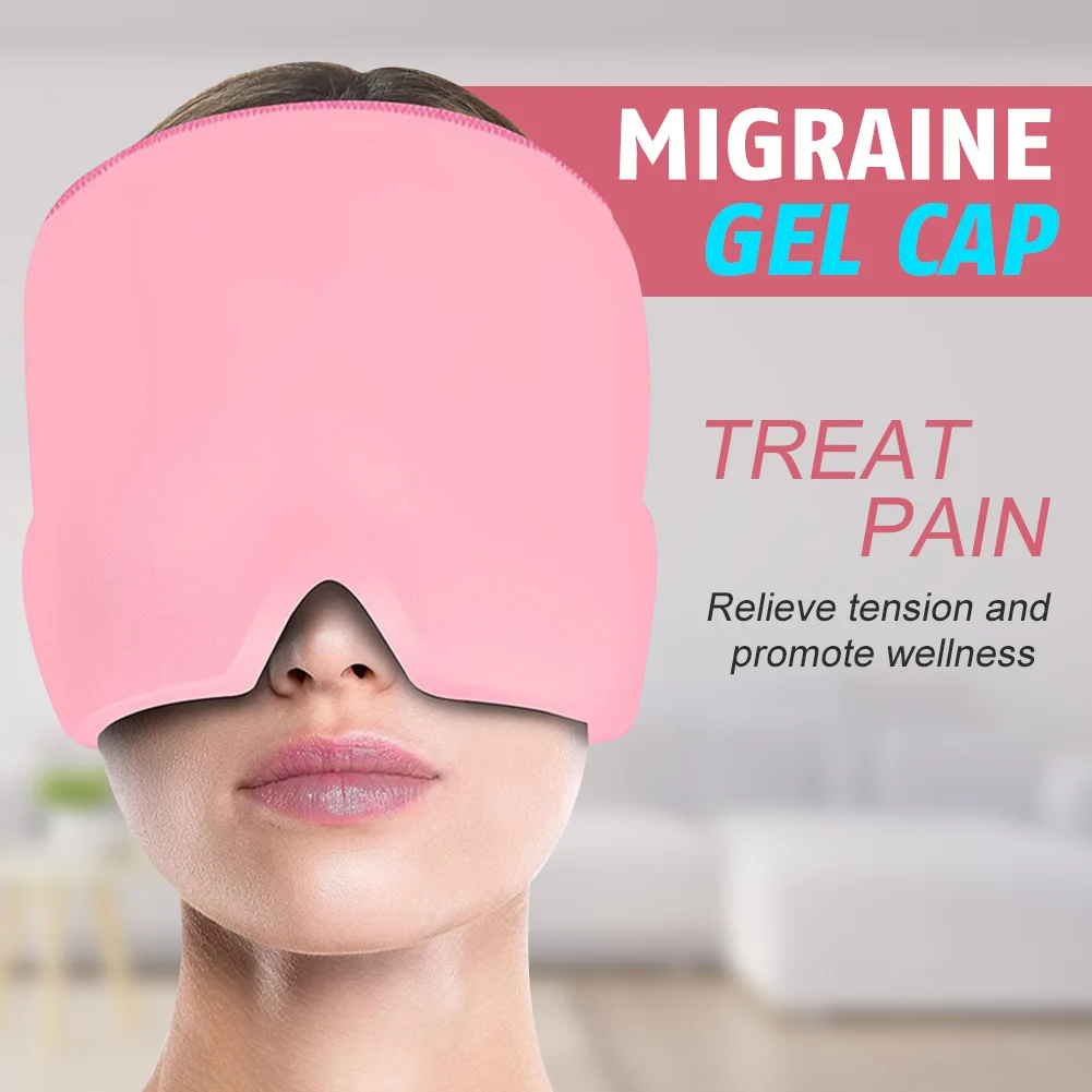 2pcs Gel Hot Cold Therapy Headache Migraine Relief Cap For Neck Wearable Therapy Wrap Stress Pressure Pain Relief Massage Beauty
2pcs Gel Hot Cold Therapy Headache Migraine Relief Cap For Neck Wearable Therapy Wrap Stress Pressure Pain Relief Massage Beauty