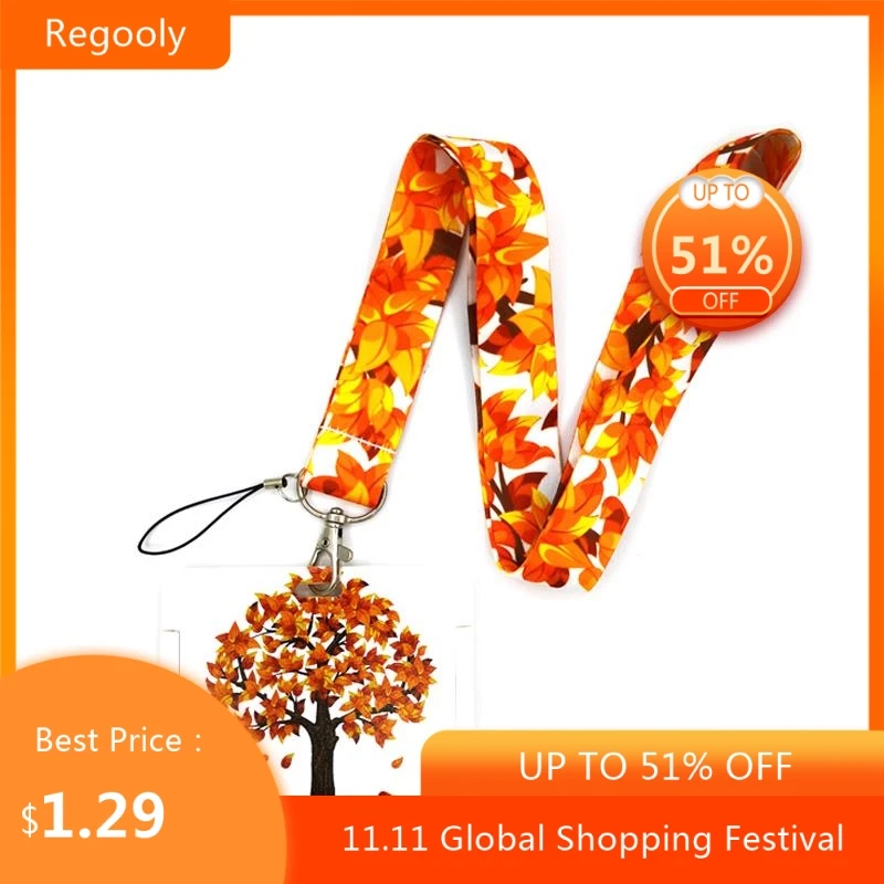 Autumn Fallen Leaves Anime Lanyard Badge Holder ID Card Lanyards Mobile Phone Rope Key Lanyard Neck Straps Keychain Key Ring
Autumn Fallen Leaves Anime Lanyard Badge Holder ID Card Lanyards Mobile Phone Rope Key Lanyard Neck Straps Keychain Key Ring