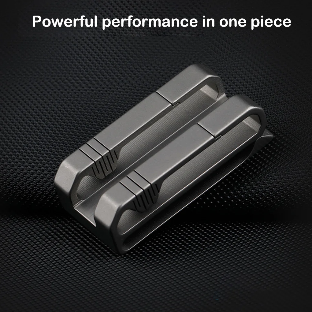 Waist Belt Buckle Titanium Alloy Lightweight Clip-on Wear-resistant Hanging Keyring Holder Outdoor Portable Keychain
Waist Belt Buckle Titanium Alloy Lightweight Clip-on Wear-resistant Hanging Keyring Holder Outdoor Portable Keychain