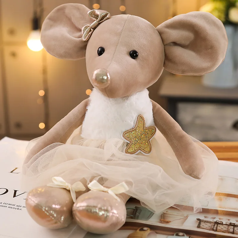 Various Lovely Ballet Mouse Toys Plush Soft Stuffed Cute Dressing Rabbt Animal Dolls Baby Finger Pillow for Girls Birthday Gift
Various Lovely Ballet Mouse Toys Plush Soft Stuffed Cute Dressing Rabbt Animal Dolls Baby Finger Pillow for Girls Birthday Gift