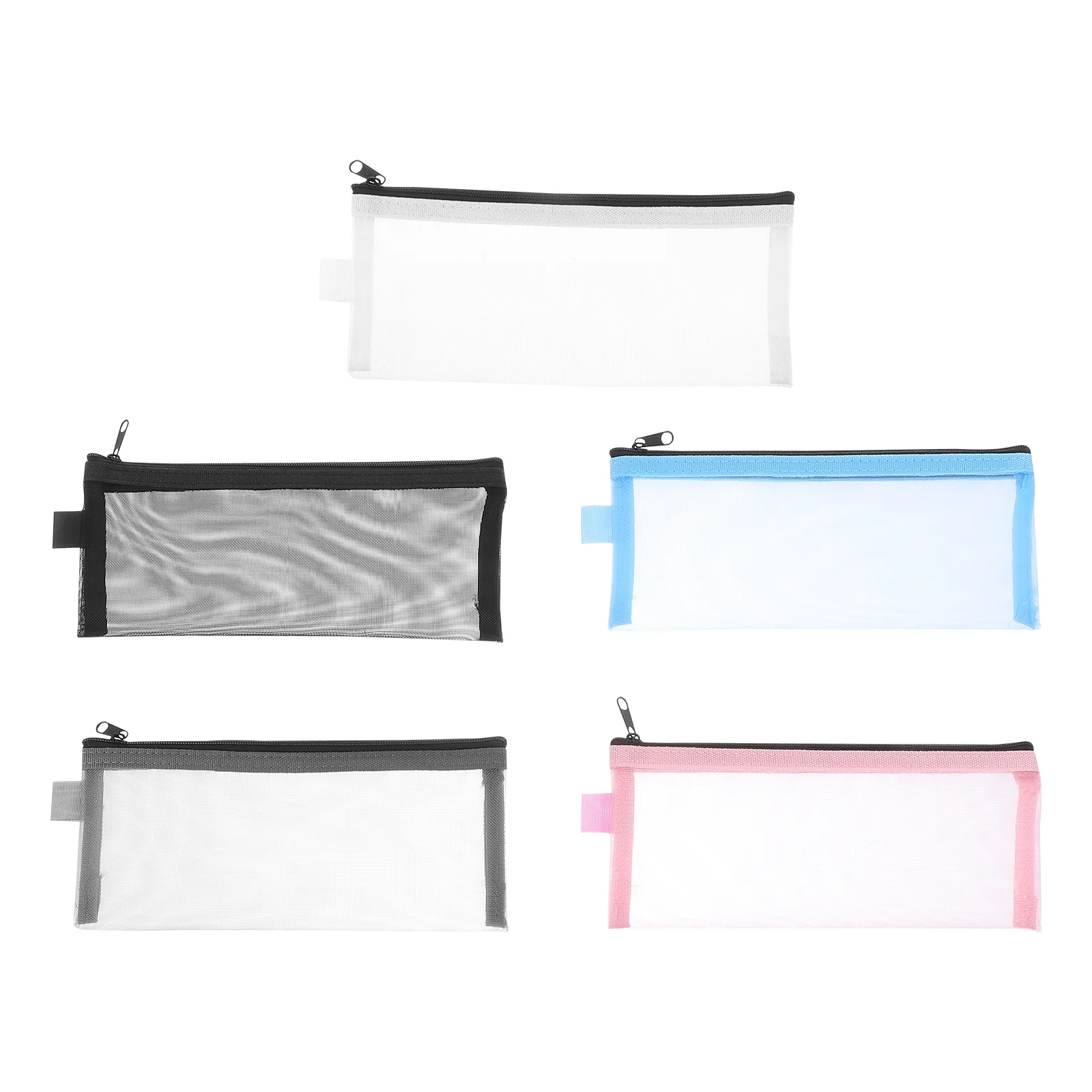 Mesh Pouch Stationery Case Pen Zipper Storage Clear Nylon Backpack Box Makeup Pouches Student Brush Net Travel Organizer Binder
Mesh Pouch Stationery Case Pen Zipper Storage Clear Nylon Backpack Box Makeup Pouches Student Brush Net Travel Organizer Binder