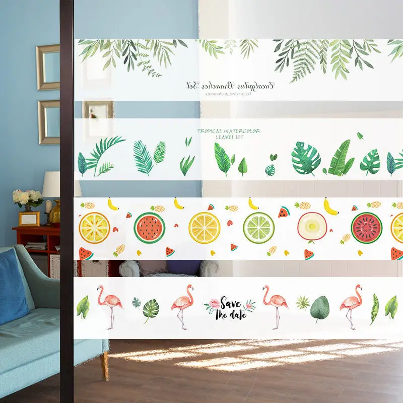 Glass door stickers creative waistline green leaves office bedroom window bathroom sliding door personality decorative stickers
Glass door stickers creative waistline green leaves office bedroom window bathroom sliding door personality decorative stickers