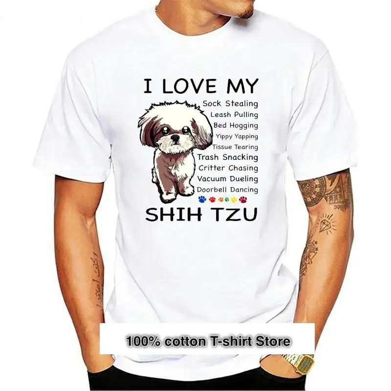 Camiseta для мужчин и женщин, camisa My Socks с ремешком из robo, tirar de la cama, Shih Tzu Yippy hodga (1), nueva 
Camiseta для мужчин и женщин, camisa My Socks с ремешком из robo, tirar de la cama, Shih Tzu Yippy hodga (1), nueva