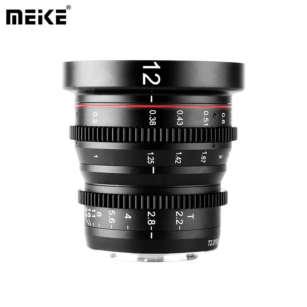 Meike 12mm T2.2 Manual Focus Cine Lens for Micro Four Thirds (MFT, M4/3) Mount for Olympus Panasonic Lumix BMPCC 4K Zcam E2
Meike 12mm T2.2 Manual Focus Cine Lens for Micro Four Thirds (MFT, M4/3) Mount for Olympus Panasonic Lumix BMPCC 4K Zcam E2