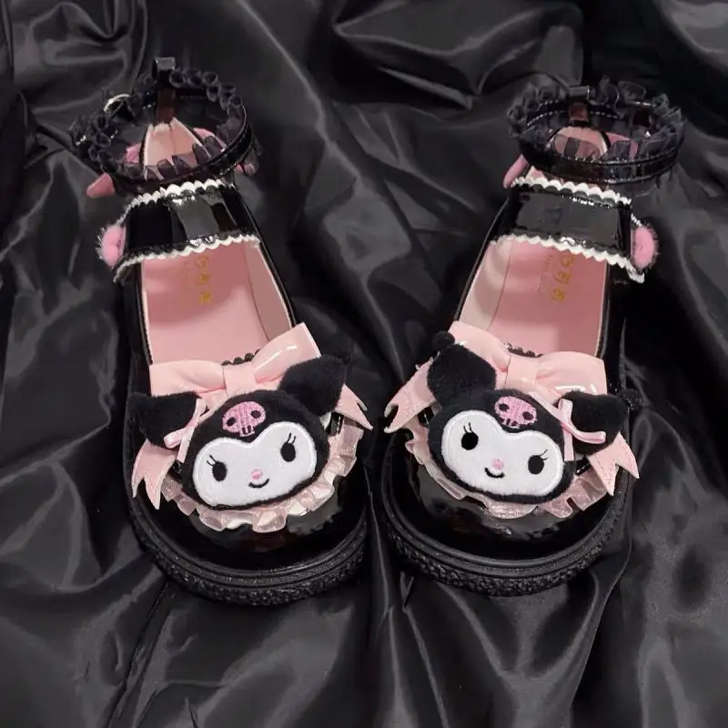 Kawaii Sanriod Anime Around Mymelody Cinnamoroll Kuromi Cute Japanese Spring and Summer Women's Lolita Style All-Match Shoes
Kawaii Sanriod Anime Around Mymelody Cinnamoroll Kuromi Cute Japanese Spring and Summer Women's Lolita Style All-Match Shoes