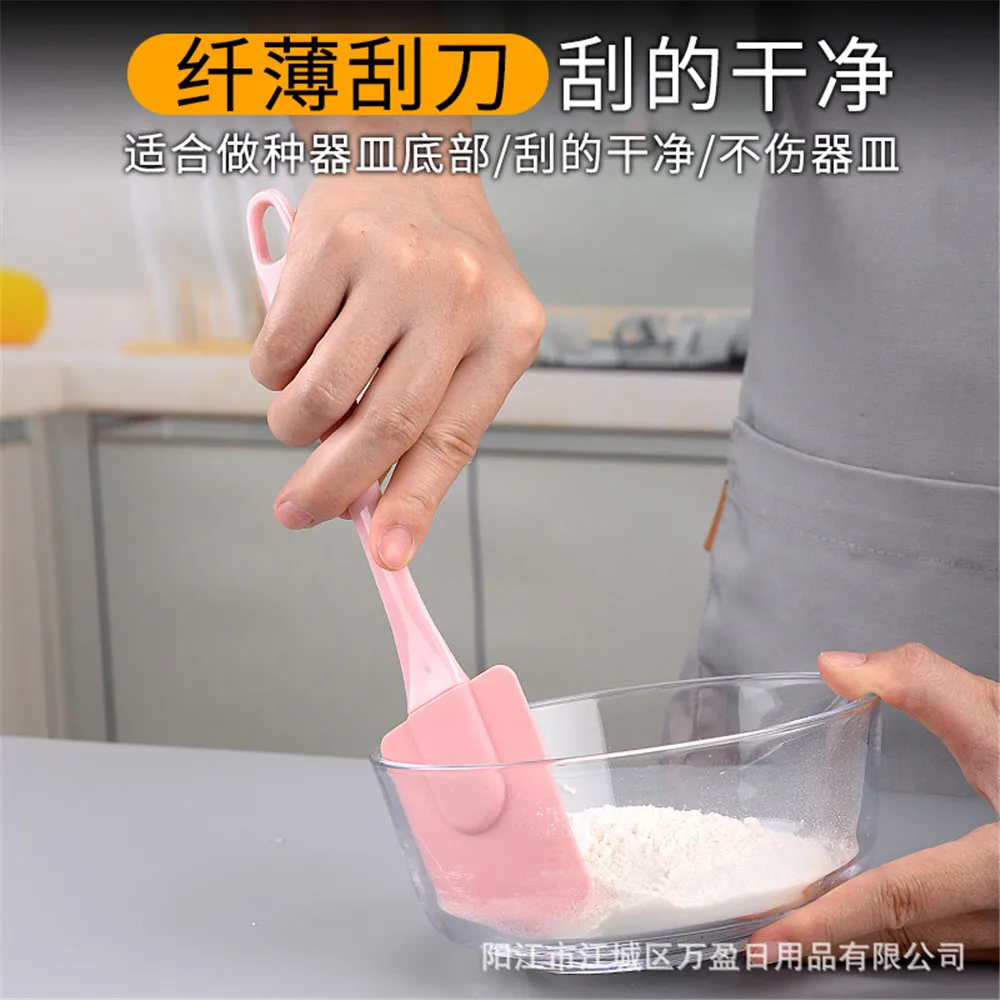 3PCS/Set Cream Scraper DIY Bread Cake Butter Spatula Mixer Oil Brush Kitchen Baking Tool Silicone Spatula Non-stick
3PCS/Set Cream Scraper DIY Bread Cake Butter Spatula Mixer Oil Brush Kitchen Baking Tool Silicone Spatula Non-stick