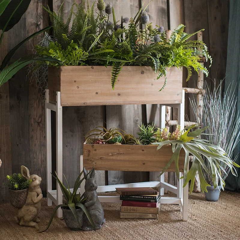 Wooden Planter Flower Stand, Flower Partition, Large Flower Container and Flower Pot Design Space, Retro Artistic Storage
Wooden Planter Flower Stand, Flower Partition, Large Flower Container and Flower Pot Design Space, Retro Artistic Storage