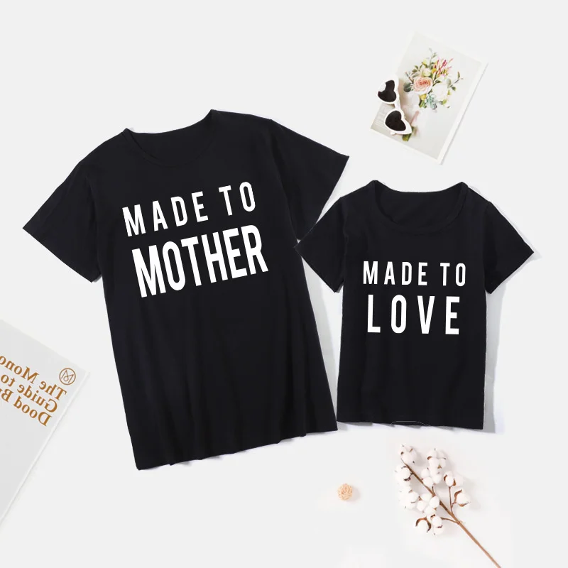 Valentine's Day pink olive green simple letter printed mother's shirt mother and girl's tee BBZ7
Valentine's Day pink olive green simple letter printed mother's shirt mother and girl's tee BBZ7
