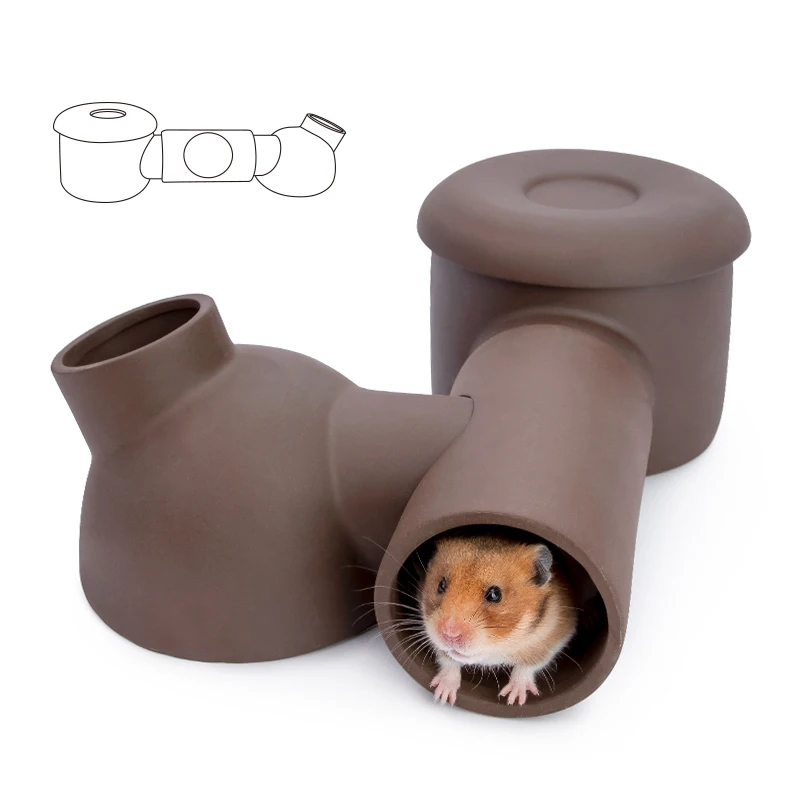 Hamster Purple Sand Tunnel Room Summer Cooling Supplies Djungarian Hamster Ceramic Combination Pipe
Hamster Purple Sand Tunnel Room Summer Cooling Supplies Djungarian Hamster Ceramic Combination Pipe