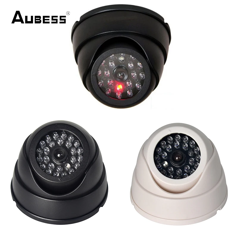 2022 Outdoor CCTV Fake Simulation Dummy Camera Home Surveillance Security Dome Mini Camera Flashing LED Light Fake Camera Black
2022 Outdoor CCTV Fake Simulation Dummy Camera Home Surveillance Security Dome Mini Camera Flashing LED Light Fake Camera Black