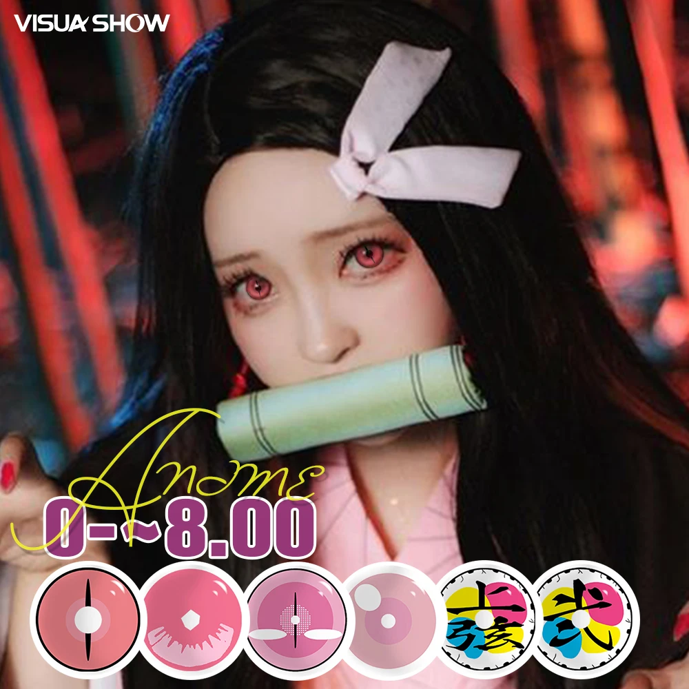 VISUASHOW Kamado Tanjir Cosplay Anime Contact Lenses Multicolor Lens 2pcs Myopia Contact Lenses -1.00 to -8.00
VISUASHOW Kamado Tanjir Cosplay Anime Contact Lenses Multicolor Lens 2pcs Myopia Contact Lenses -1.00 to -8.00