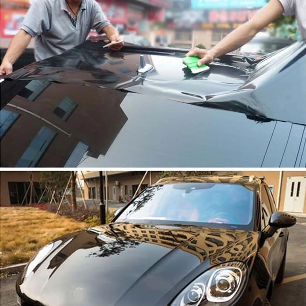 Sticker Film For Car Black Gloss Black Car Vinyl Film Wrap Sticker Decal Interior Decoration Car Paint Film Exterior Accessories
Sticker Film For Car Black Gloss Black Car Vinyl Film Wrap Sticker Decal Interior Decoration Car Paint Film Exterior Accessories