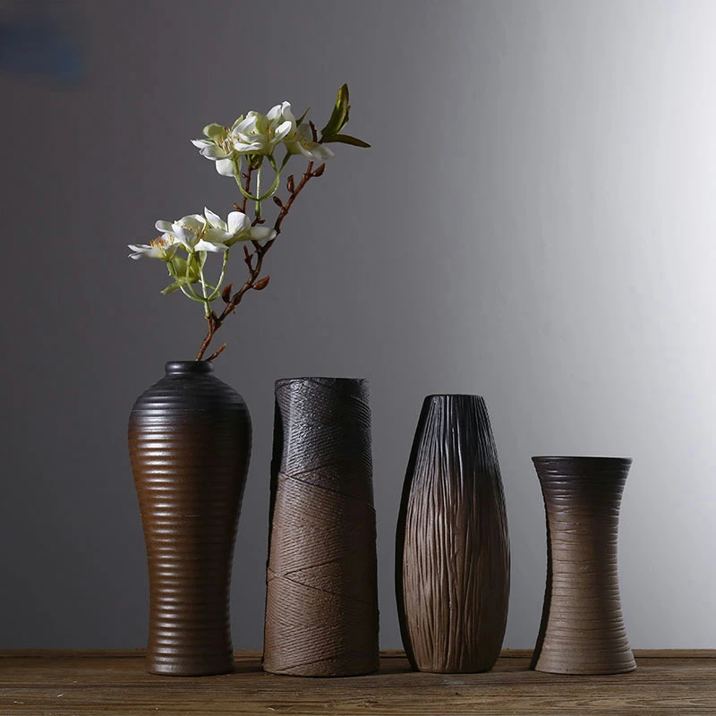 Stoneware Ceramic Simple Modern Vase Home Accessories Desktop Flower Device Hydroponic Plant Dried Flower Ornaments
Stoneware Ceramic Simple Modern Vase Home Accessories Desktop Flower Device Hydroponic Plant Dried Flower Ornaments