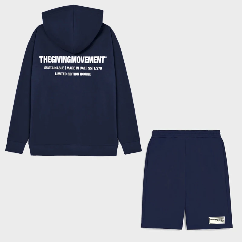 100% Cotton Hooded Sweatshirt Shorts Tracksuit Women Two Piece Set Oversize Zip Hoodie Sportswear Joggers Sports Casual Clothing
100% Cotton Hooded Sweatshirt Shorts Tracksuit Women Two Piece Set Oversize Zip Hoodie Sportswear Joggers Sports Casual Clothing