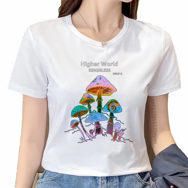 Harajuku Colorful Mushroom Print T-shirt Street casual Streetwear 2021 Harajuku Casual Pullover T-shirt Female Mens Fashion Tops
Harajuku Colorful Mushroom Print T-shirt Street casual Streetwear 2021 Harajuku Casual Pullover T-shirt Female Mens Fashion Tops