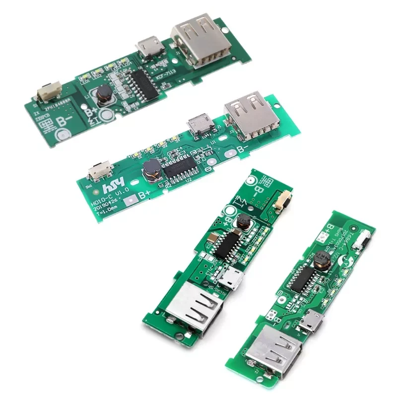USB 5V 2A Mobile Phone Power Bank Charger PCB Board Module For 18650 Battery
USB 5V 2A Mobile Phone Power Bank Charger PCB Board Module For 18650 Battery