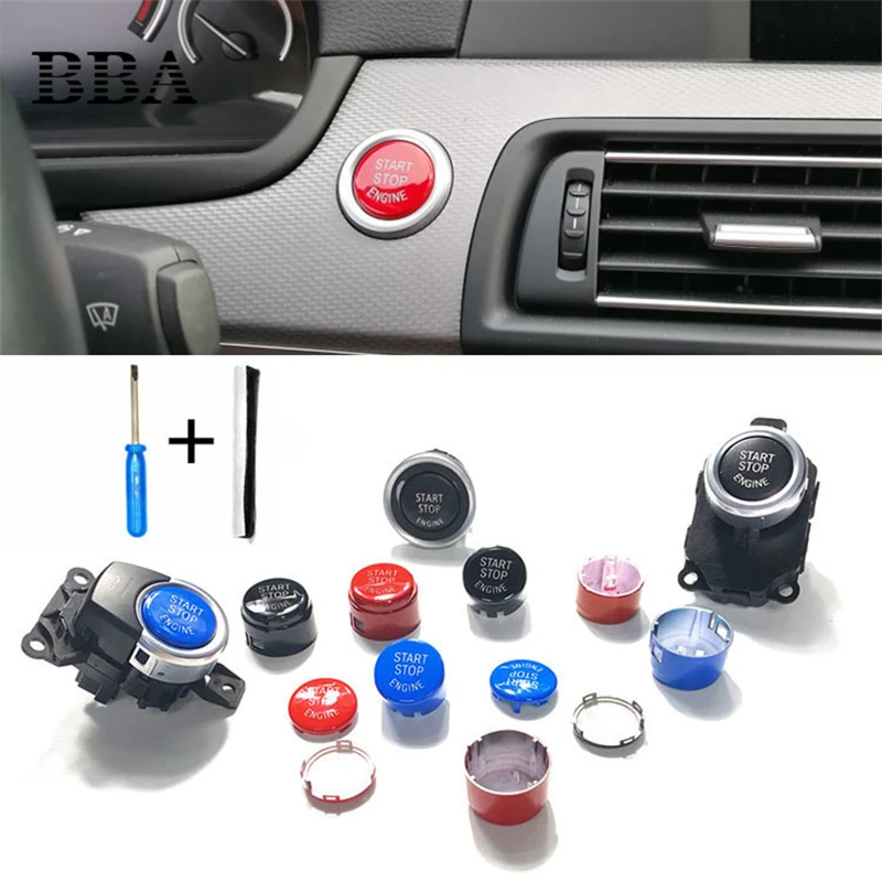 Car Engine START Button Replace Cover STOP Switch Accessories Key Decor for BMW X1 X5 X6 E71 Z4 E89 3 5 Series E90 E91 E60 E87
Car Engine START Button Replace Cover STOP Switch Accessories Key Decor for BMW X1 X5 X6 E71 Z4 E89 3 5 Series E90 E91 E60 E87