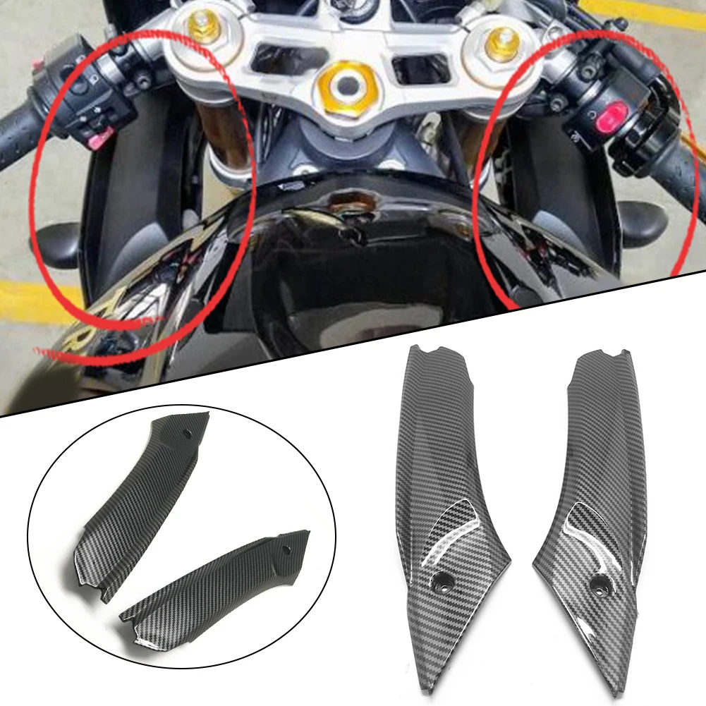 2pcs Motorcyle Upper Air Dash Handlebar Fairing Trim Frame Cover Carbon Fiber Decorations For Daytona 675 2006 2007 2008
2pcs Motorcyle Upper Air Dash Handlebar Fairing Trim Frame Cover Carbon Fiber Decorations For Daytona 675 2006 2007 2008