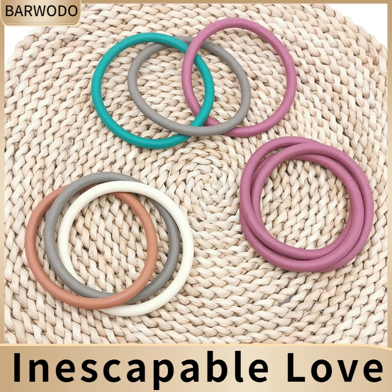BARWODO Handmade Multicolor Bracelets For Women Designer Boho Jewelry Rubber Statement Bangle Gift Charm Friendship Bracelets
BARWODO Handmade Multicolor Bracelets For Women Designer Boho Jewelry Rubber Statement Bangle Gift Charm Friendship Bracelets
