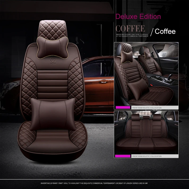 Custom High-quality leather 5 seat car seat cover for bmw audi for vw toyota honda car mats 99% Car model
Custom High-quality leather 5 seat car seat cover for bmw audi for vw toyota honda car mats 99% Car model
