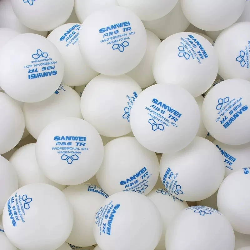 SANWEI New 3-star 100pcs/set TR ABS Material Plastic Professional 40+ Training Table Tennis Ball/Ping Pong Balls
SANWEI New 3-star 100pcs/set TR ABS Material Plastic Professional 40+ Training Table Tennis Ball/Ping Pong Balls