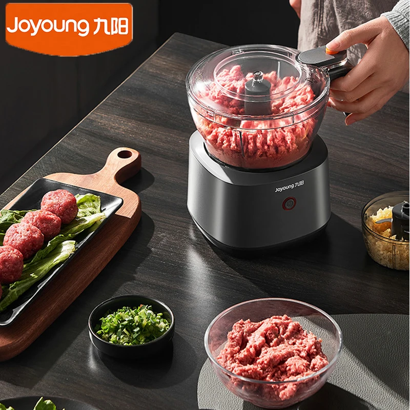 Joyoung Meat Grinder Household 1L Capacity Wireless Meat Chopper High Speed Stirring Seasoning Vegetables Food Crusher 100V-240V
Joyoung Meat Grinder Household 1L Capacity Wireless Meat Chopper High Speed Stirring Seasoning Vegetables Food Crusher 100V-240V