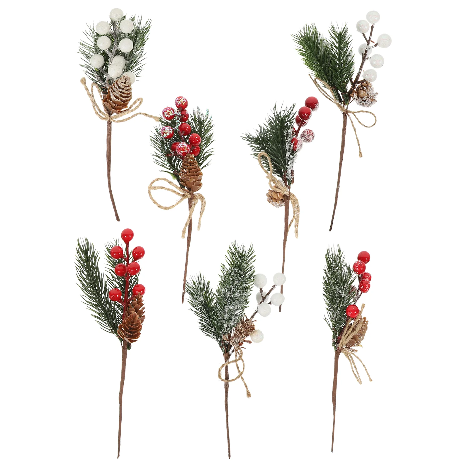 7 Pcs Vase Filler Decor Faux Pine Picks Dining Table Accessories Decorations Artificial Berry Simulation Cones Plants
7 Pcs Vase Filler Decor Faux Pine Picks Dining Table Accessories Decorations Artificial Berry Simulation Cones Plants