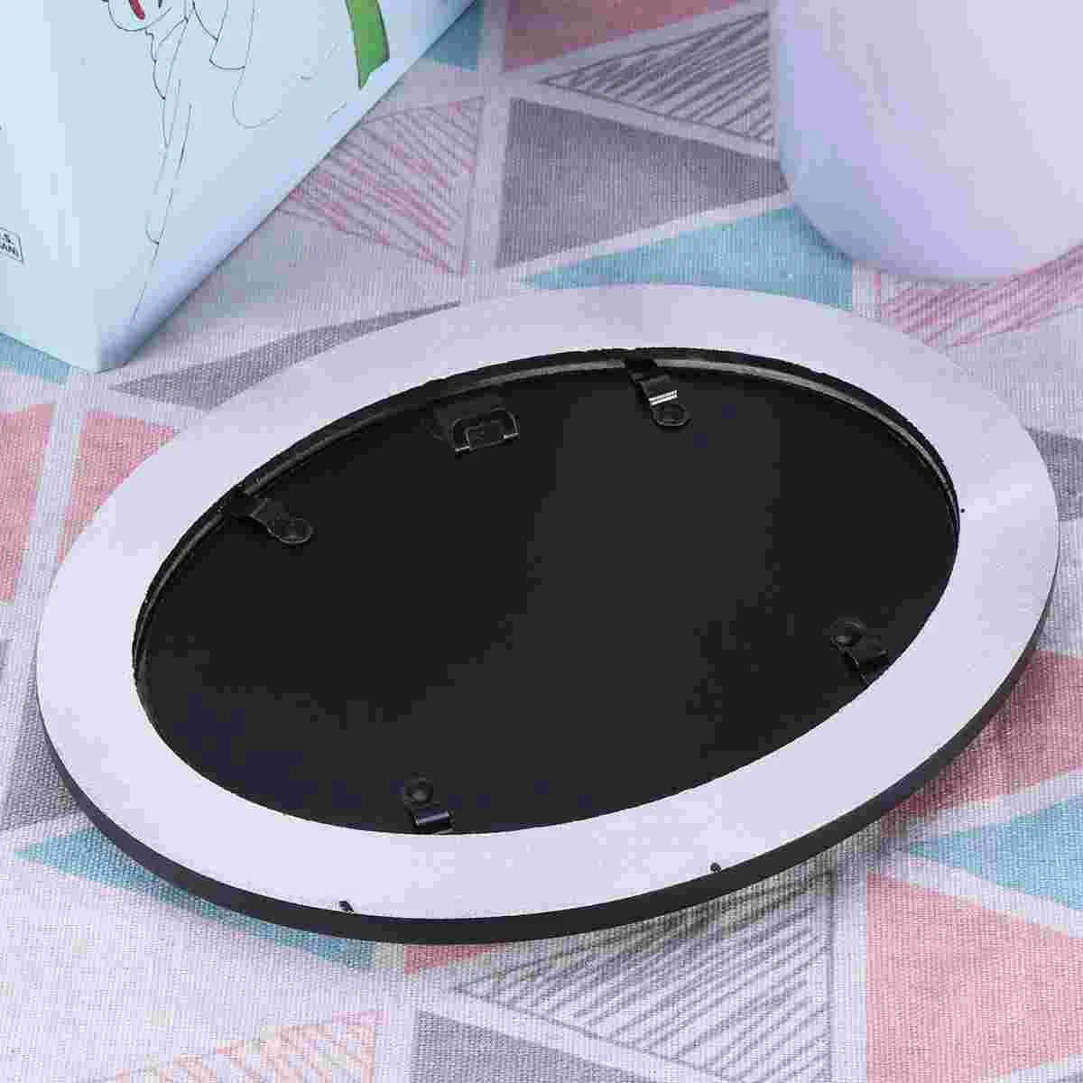 7 Inch Classic Oval Wood Picture Frame Wall Hanging Decoration - Send Seamless Nail and Nail (Black)
7 Inch Classic Oval Wood Picture Frame Wall Hanging Decoration - Send Seamless Nail and Nail (Black)