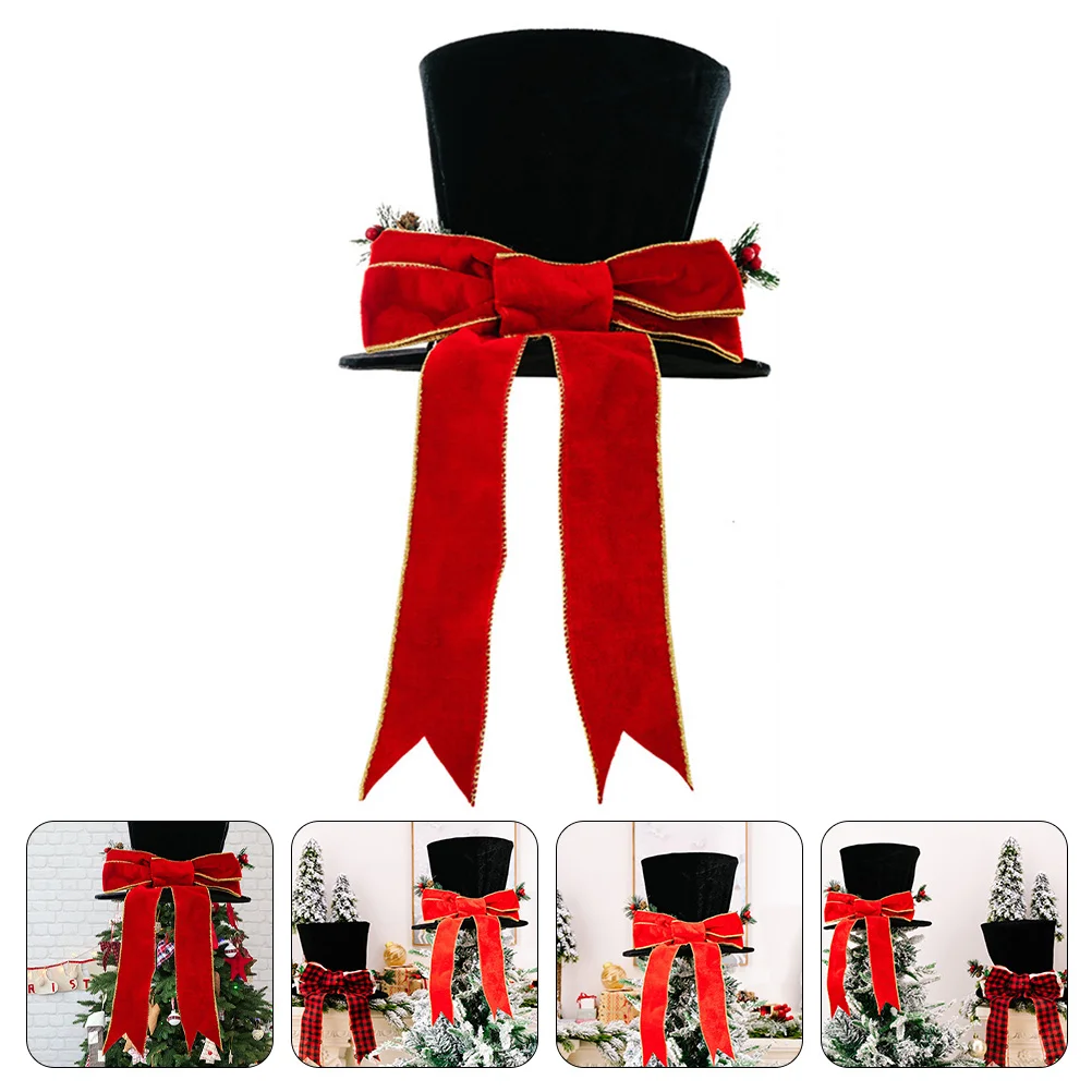 Christmas Tree Topper Hat Decor Xmas Tree Decoration Festival Party Accessory 
Christmas Tree Topper Hat Decor Xmas Tree Decoration Festival Party Accessory