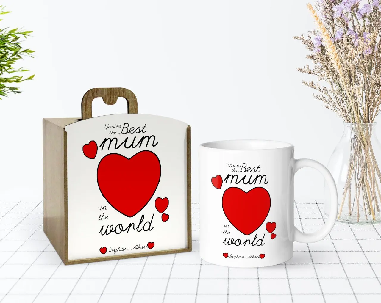 Сделанный на заказ в деревянной коробке День матери тематические лучшие мировые мать дизайн белая кружка Bardak-12
Сделанный на заказ в деревянной коробке День матери тематические лучшие мировые мать дизайн белая кружка Bardak-12