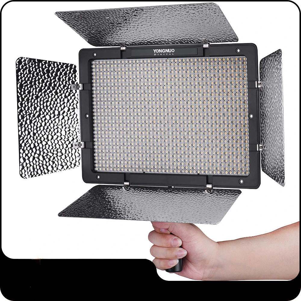 YONGNUO YN1200 светодиодный студийный свет для видео Fill Light непрерывное освещение 3200-5500K двухцветная регулируемая для камер видеокамер
YONGNUO YN1200 светодиодный студийный свет для видео Fill Light непрерывное освещение 3200-5500K двухцветная регулируемая для камер видеокамер