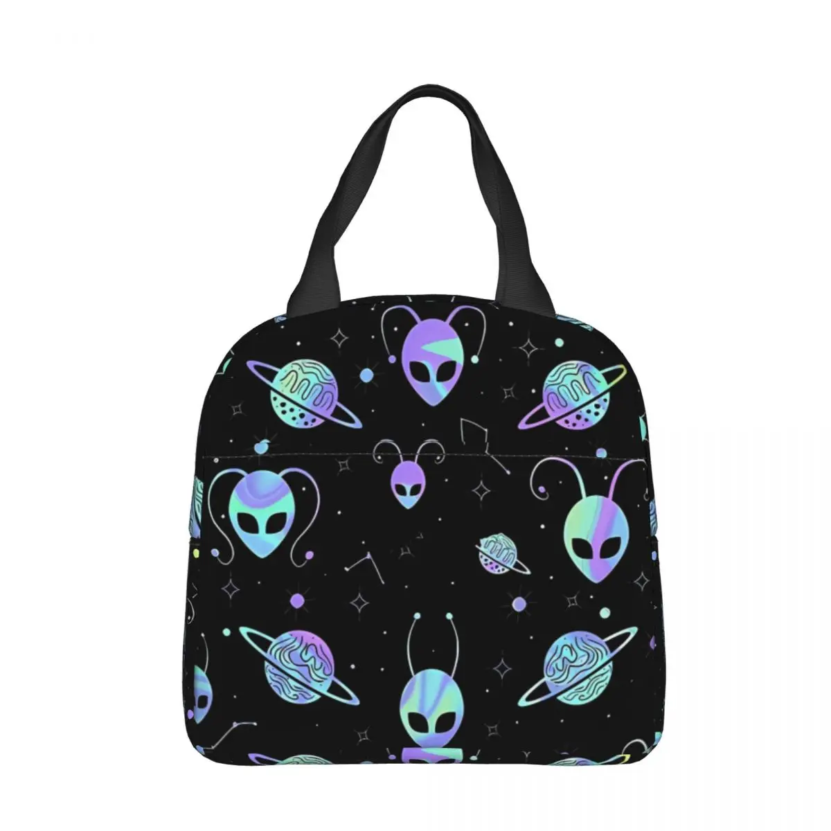 Holographic Alien Universe Insulated lunch bag Women Kids Cooler Bag Thermal Portable Lunch Box Ice Pack Tote
Holographic Alien Universe Insulated lunch bag Women Kids Cooler Bag Thermal Portable Lunch Box Ice Pack Tote