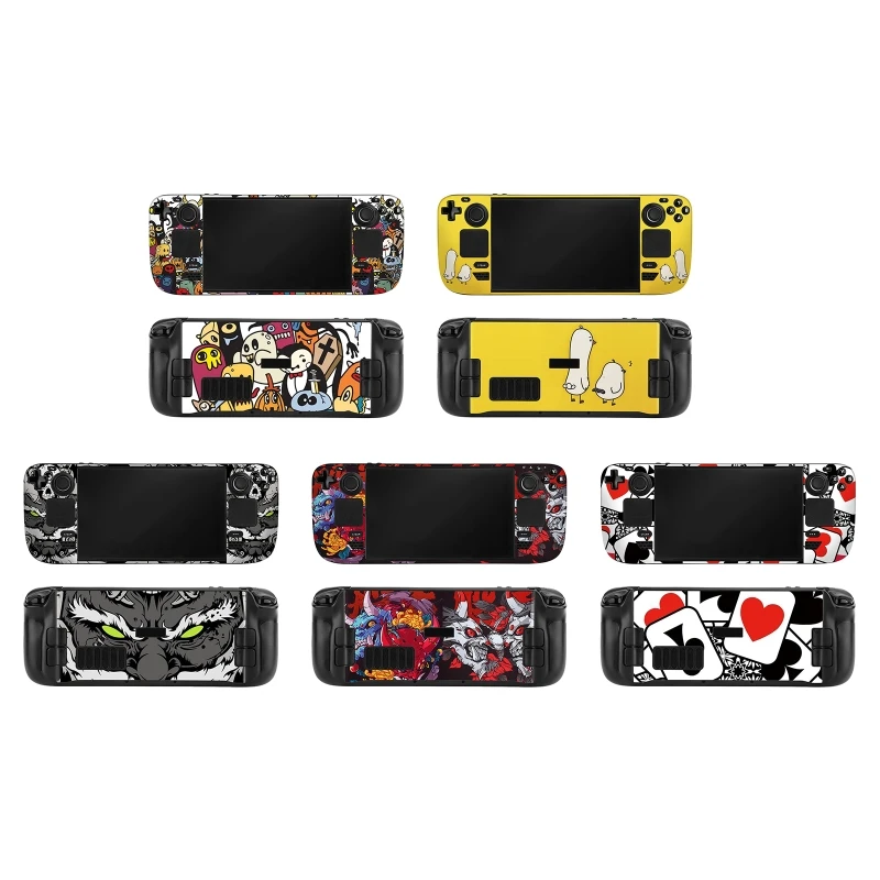 1 Set Console Stickers for Steam Deck Console Full Set Skin Vinyl PVC Decals Fingerprints-proof Protector
1 Set Console Stickers for Steam Deck Console Full Set Skin Vinyl PVC Decals Fingerprints-proof Protector