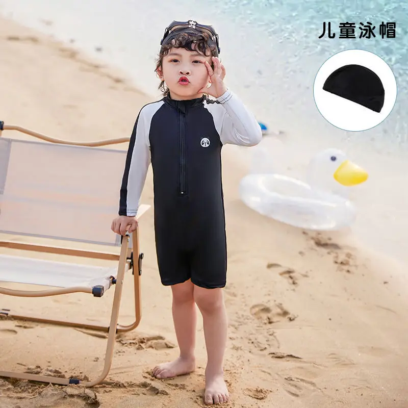 1-8Y Korean Children's Swimsuit Boys Long Sleeved Sun Protection Quick Drying One Piece Baby Handsome Swimsuit Baby Unisex 수영복
1-8Y Korean Children's Swimsuit Boys Long Sleeved Sun Protection Quick Drying One Piece Baby Handsome Swimsuit Baby Unisex 수영복