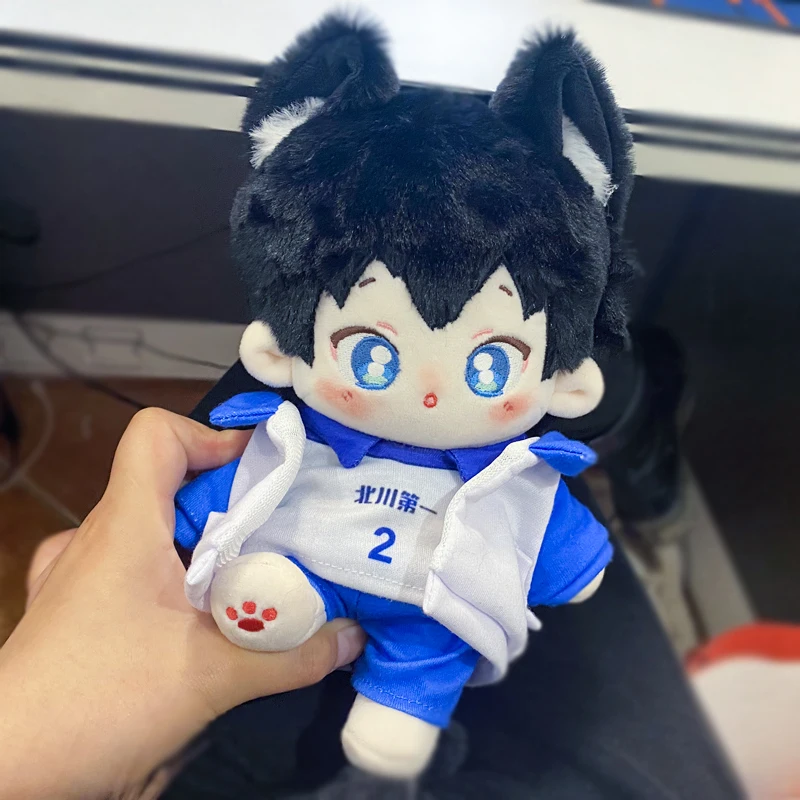 Аниме Haikyuu! Tobio Kageyama 20 см кошачьи ушки плюшевая кукла сменная одежда игрушки милые плюшевые Мультяшные куклы для косплея подарок на Рождеств...
Аниме Haikyuu! Tobio Kageyama 20 см кошачьи ушки плюшевая кукла сменная одежда игрушки милые плюшевые Мультяшные куклы для косплея подарок на Рождеств...