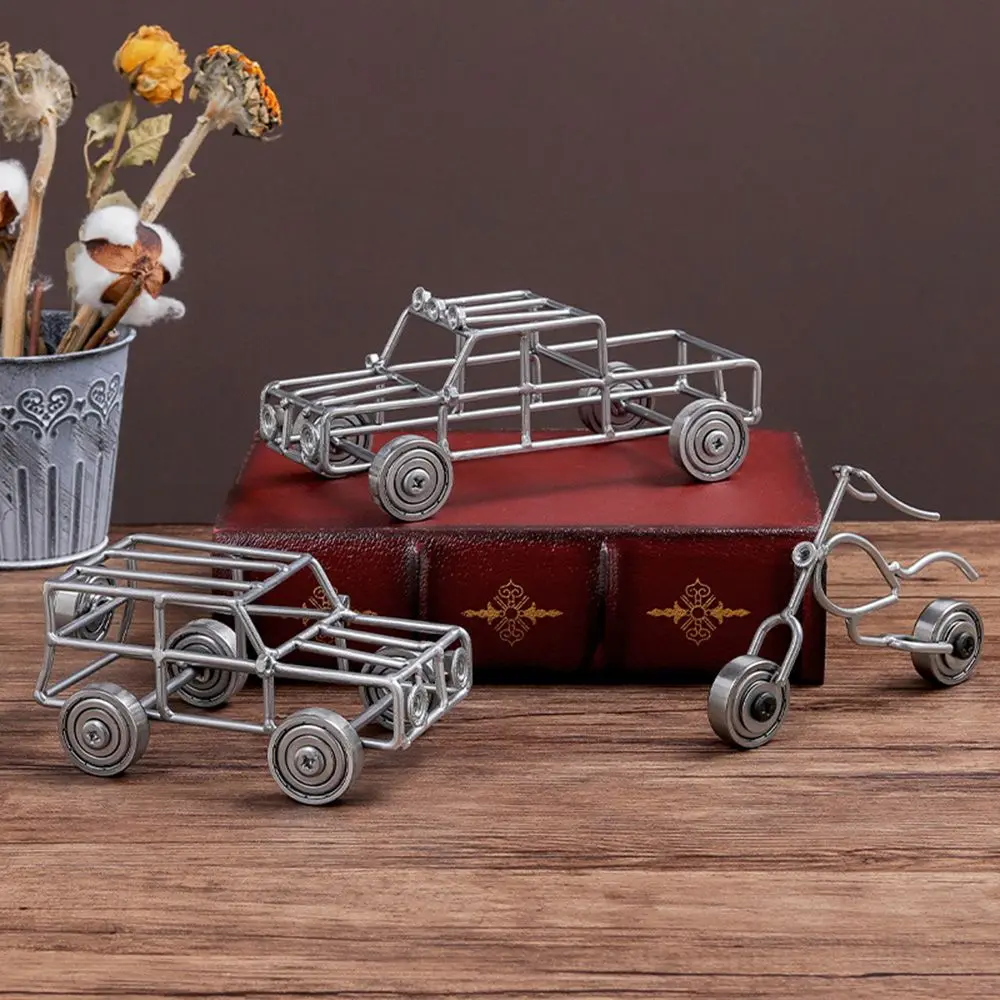 Creative Handicraft Motorcycle SUV Pickup Standing Sculpture Car Model Ornament Art Figurine Wrought Iron Craft
Creative Handicraft Motorcycle SUV Pickup Standing Sculpture Car Model Ornament Art Figurine Wrought Iron Craft