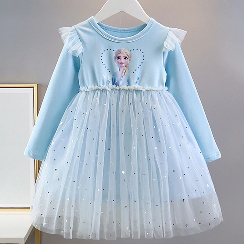 Детское фатиновое платье-пачка с длинным рукавом и блестками
Детское фатиновое платье-пачка с длинным рукавом и блестками