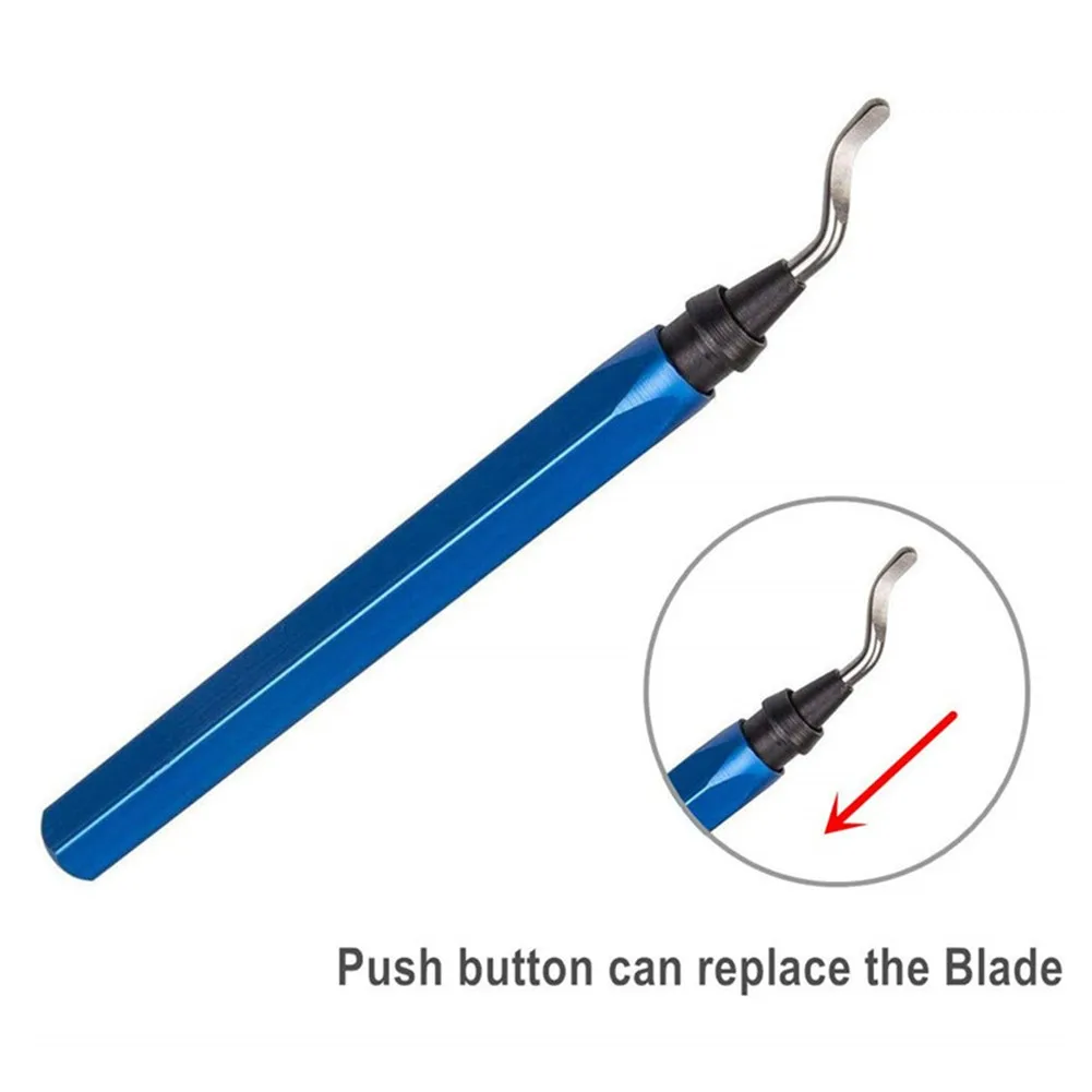 10pcs RB1000 Handle Burr Metal Deburring Tool Handle Remover Cutting Tool With Rotary Deburr Blade DeburRed For Luminium Copper
10pcs RB1000 Handle Burr Metal Deburring Tool Handle Remover Cutting Tool With Rotary Deburr Blade DeburRed For Luminium Copper