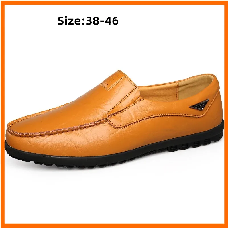 Large Size 38-46 Men Leather Casual Shoes Loafers Fashion Mens Shoes Moccasins Chaussures Flats Male Breathable Driving Shoes
Large Size 38-46 Men Leather Casual Shoes Loafers Fashion Mens Shoes Moccasins Chaussures Flats Male Breathable Driving Shoes