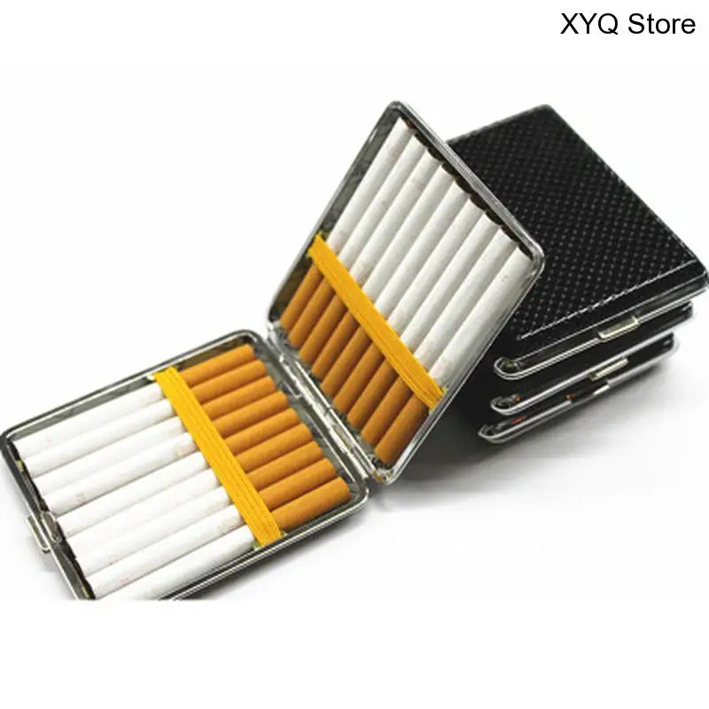 Creative 20 Sticks Leather Cigarette Case with Rubber Band Gift Box Brown Case Holder Metal Leather Holds Cigarette Box
Creative 20 Sticks Leather Cigarette Case with Rubber Band Gift Box Brown Case Holder Metal Leather Holds Cigarette Box