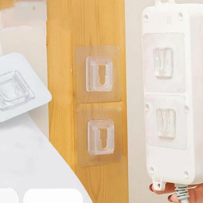 10 Pairs Doulble Side Wall Hooks Hanger Multi-Purpose Suction Cup Wall Storage Holder Transparent Hooks For Kitchen Bathroom
10 Pairs Doulble Side Wall Hooks Hanger Multi-Purpose Suction Cup Wall Storage Holder Transparent Hooks For Kitchen Bathroom