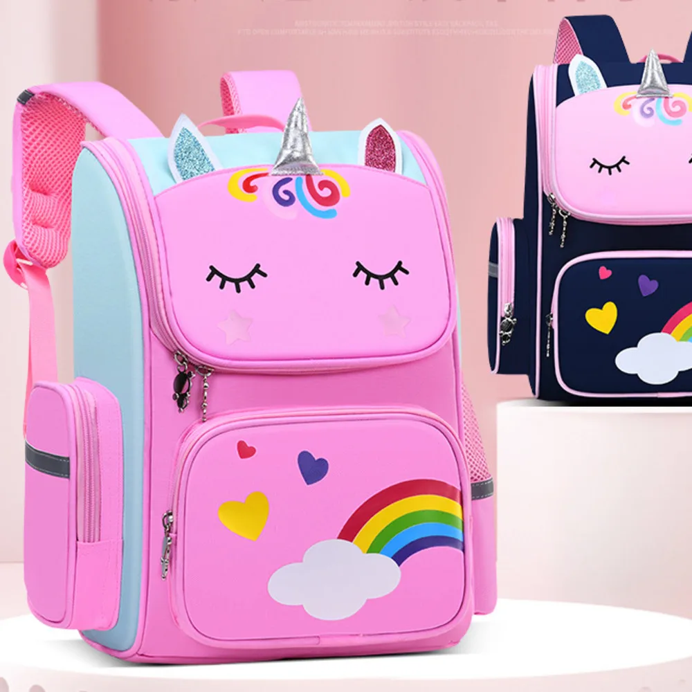 New Girls School Bag Primary School Bags Children Backpack Large Capacity Bag Waterproof Multiple Pockets Schoolbags Hot Sale
New Girls School Bag Primary School Bags Children Backpack Large Capacity Bag Waterproof Multiple Pockets Schoolbags Hot Sale